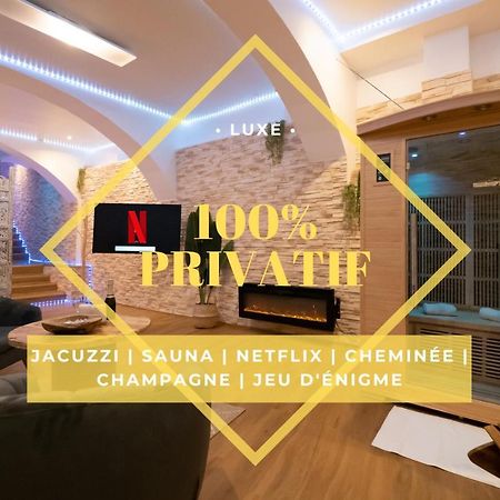 Le Spa De La Cathedrale - Jacuzzi - Sauna - Champagne - Netflix - Wifi Troyes Esterno foto