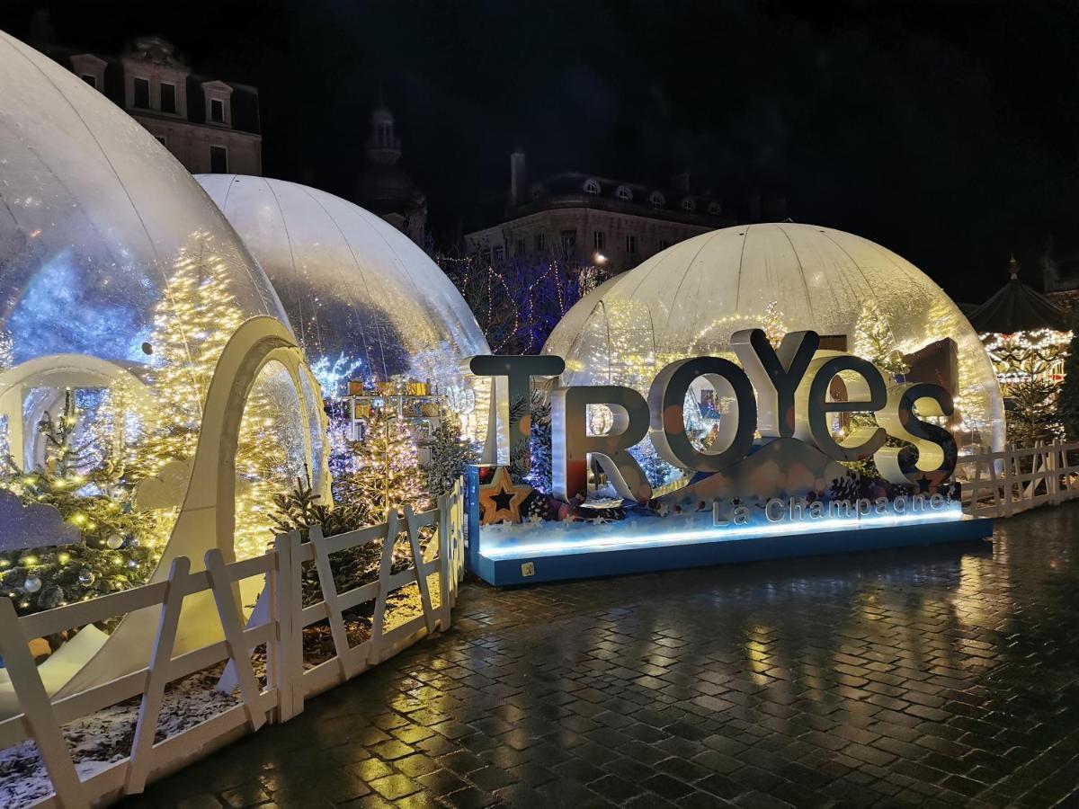 Le Spa De La Cathedrale - Jacuzzi - Sauna - Champagne - Netflix - Wifi Troyes Esterno foto