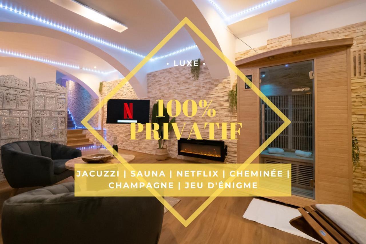 Le Spa De La Cathedrale - Jacuzzi - Sauna - Champagne - Netflix - Wifi Troyes Esterno foto
